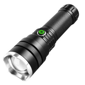 Rechargeable Zoom Long-range LED Aluminum Alloy Searchlight