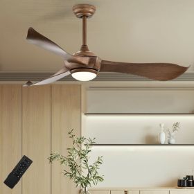 52 Inch Ceiling Fan with Light Reversible DC Motor