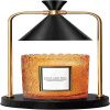 Candle Warmer Lamp with Timer, Dimmable Candle Lamp Warmer Electric Candle Warmer Compatible with Small and Large Scented Candles, Candle Melter for B