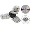 2 Pack 80W 8000LM Deformable LED Garage Light bright Shop Ceiling Lights Bulb