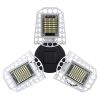 2 Pack 80W 8000LM Deformable LED Garage Light bright Shop Ceiling Lights Bulb