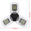 2 Pack 80W 8000LM Deformable LED Garage Light bright Shop Ceiling Lights Bulb