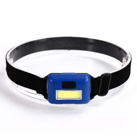 Outdoor Mini COB LED Headlight (Color: Blue)