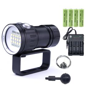 Professional photography fill light diving flashlight (Option: 1 Style)