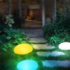 Solar Cobblestone Garden LED Light