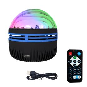 Colorful Aurora Rotating Small Magic Ball Stage KTV Hotel Lighting (Option: The Aurora orb-Plug in money)