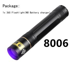 Y36 365nm 8006 365nm UV Fluorescent Agent Detection Woods Lamp Flashlight (Option: C)